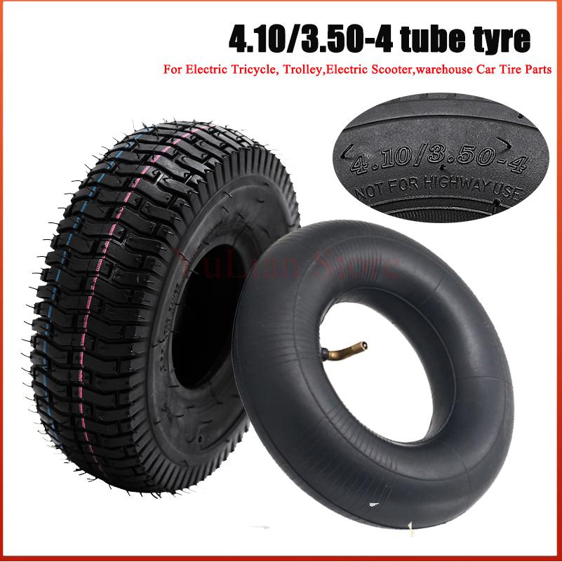 Scooter Tire - For Electric Scooter 4.10/3.50-4 Inner Outer