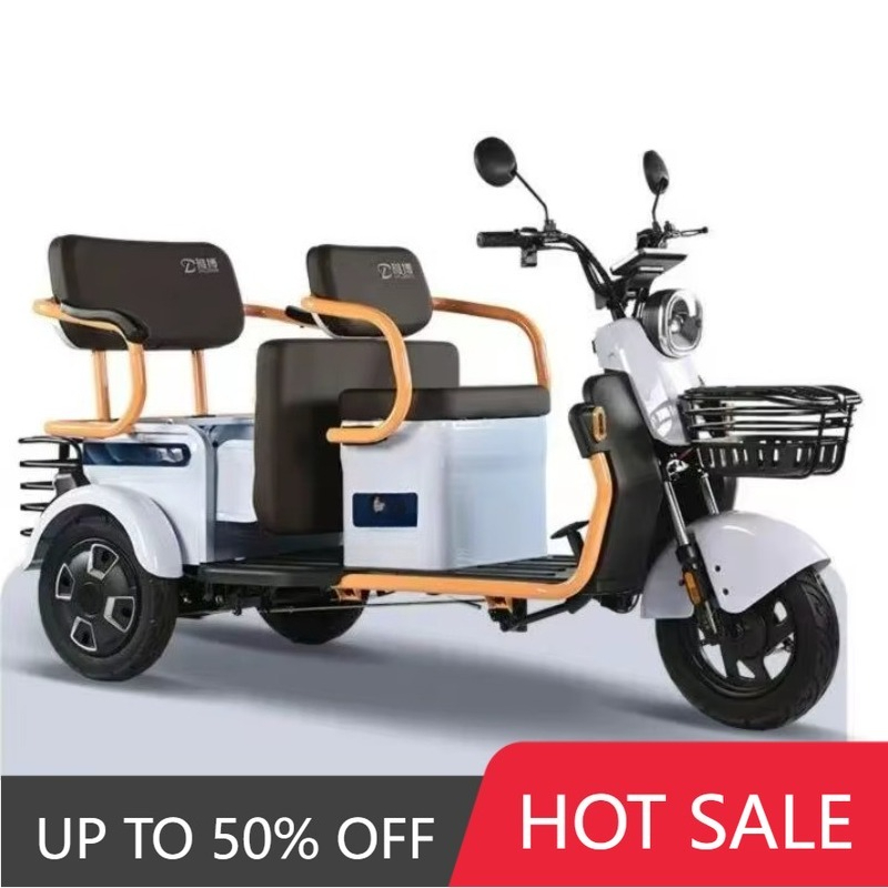 Electric Scooter Adults - QQW Electric tricycle, tricycle scooter 1000W