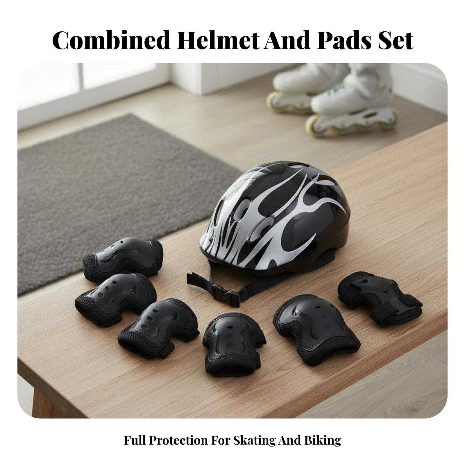 Kids Helmet and Knee Elbow Wri - Scooter Helmet Set review and price