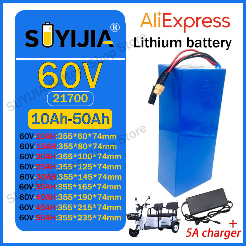 21700 60V 50Ah 45Ah 20Ah 25Ah  - 60V 30Ah 21700 Battery Pack review and price