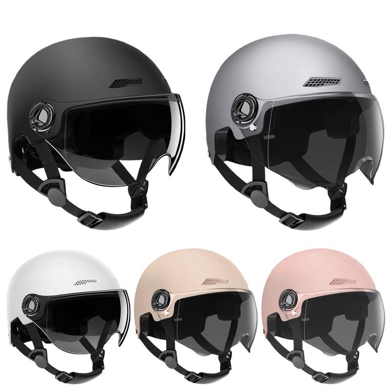 Motorcycle Helmet Jet Style Bi - Scooter Helmet Set review and price