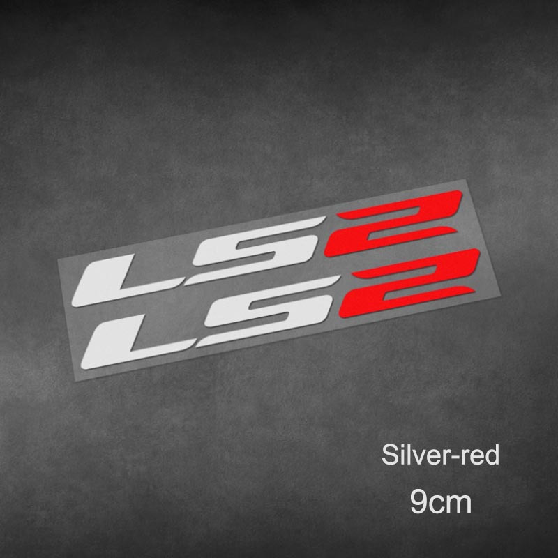 2Pcs LS2 Logo Vinyl Sticker, S - Scooter Helmet Set review and price