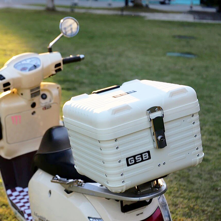 47L Motorcycle Top Case Moto T - Scooter Helmet Set review and price