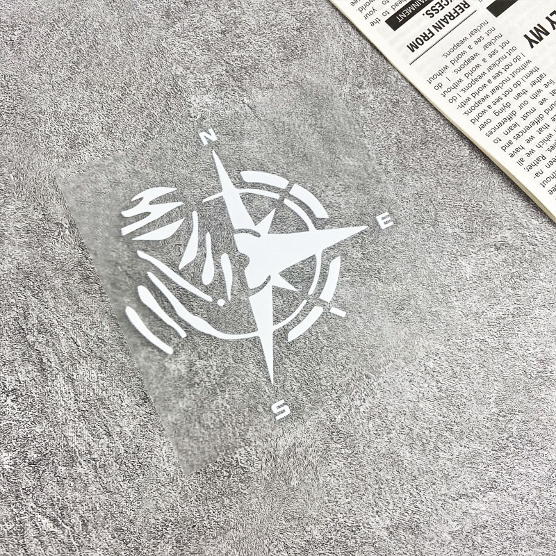 1PC Compass Pattern Vinyl Stic - Scooter Helmet Set review and price